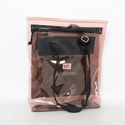 Handbag (Brown, Black, Transparent) from Eytys