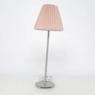 Table lamp (Pink, Silver)
