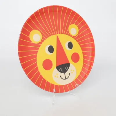 Plate (Red, Yellow, Multicolored) from OMM Design