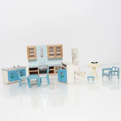 Speelgoed meubels (Blauw, Meerkleurig) van Schleich
