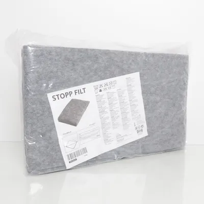 Halkskyddsmatta (Grå) från IKEA Polyester