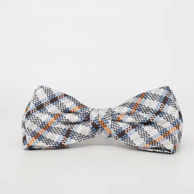 Vlinderdas (Blauw, Grijs, Meerkleurig) van Portia Zijde