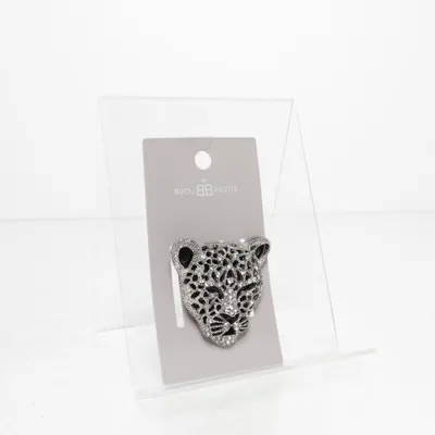 Broche (Zwart, Zilver) van Bijou Brigitte Onbekend materiaal