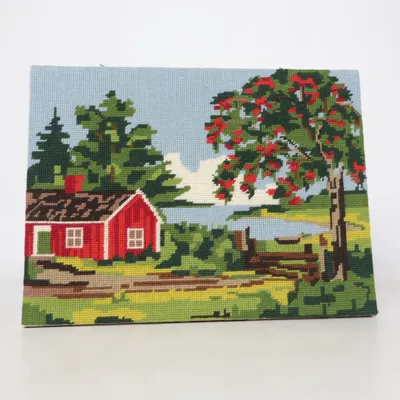 Tableau brodé