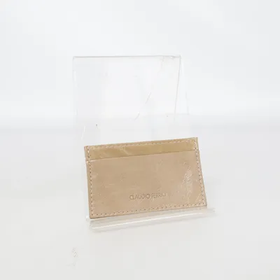 Card holder (Beige) from Claudio Ferrici