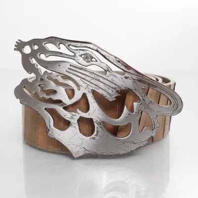 Bälte (Brun, Silverfärgad) från Tiger of Sweden