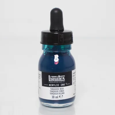 Acrylic paint (Blue) from Liquitex