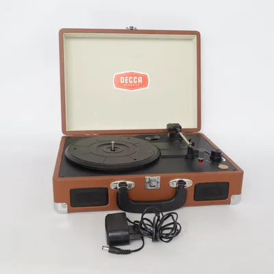 Record player (Brown, Black) from Decca
