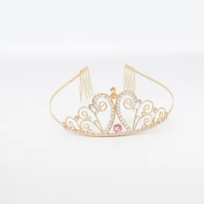 Tiara (Goud, Roze)