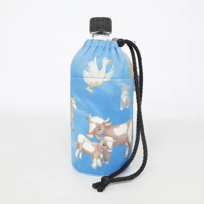 Water bottle (Blue, Multicolored) from Emil