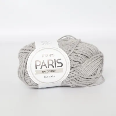 Garn (PARIS UNI COLOUR) från Drops Paris Bomull