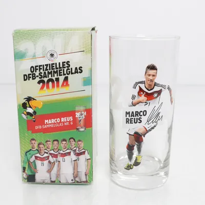 Drinking glass (Transparent, Multicolored) from Deutscher Fussball-Bund