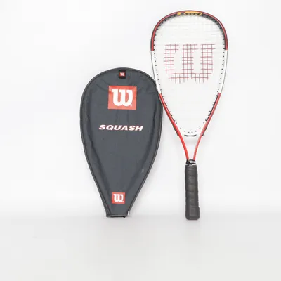 Squash racket (Black, Red, White) from Wilson