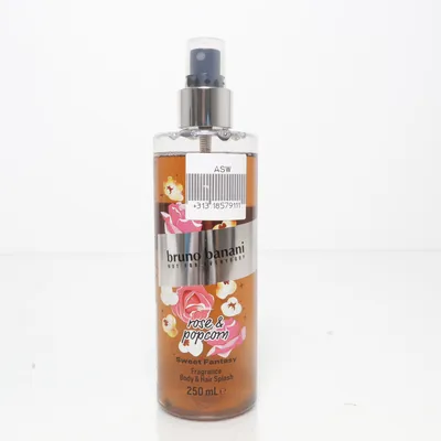 Body mist (rose&popkorn) van Bruno Banani
