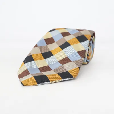 Tie (Blue, Brown, Multicolored) from Christensen Silk