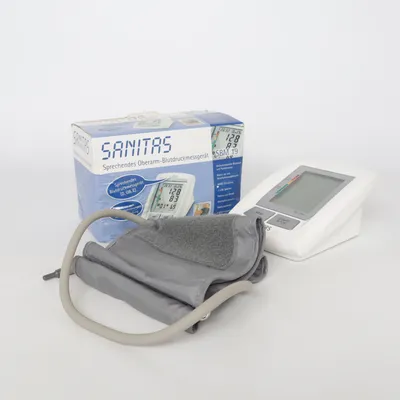 Tensiomètre (Blanc, Gris) de Sanitas