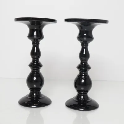 Waxinelichtblad (Zwart)