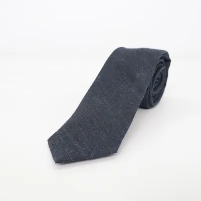 Cravate (Bleu) de Michaelis Polyester, Laine