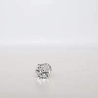 Brooch (Transparent, Silver) from Ballou Regd Unknown metal
