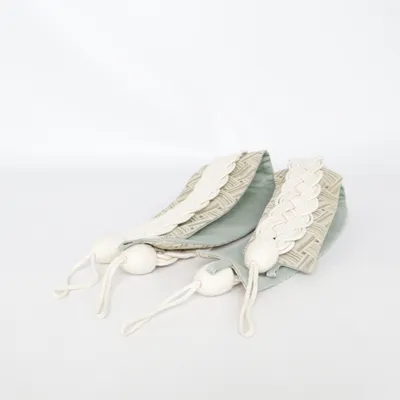 Gardinomtag (Beige, Vit)