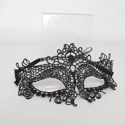 Maskeradmask (Svart)