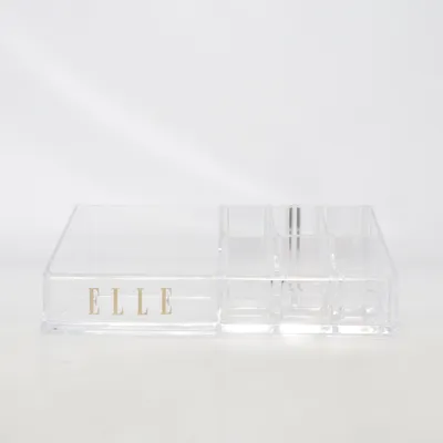 Rangement de maquillage (Transparent) de Elle