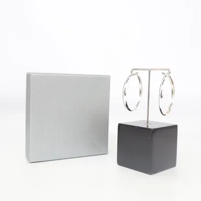 Earrings (Silver) from Guldfynd Unknown metal