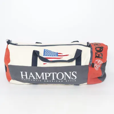 Weekendbag (Beige, Blå, Röd) från Hamptons