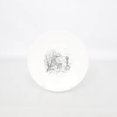 Assiette (Blanc, Noir) de Gustavsberg