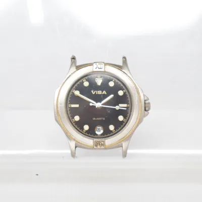 Montre (Noir, Argent, Or) de Visa