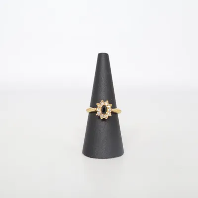 Ring (Goud, Blauw) Onbekend materiaal