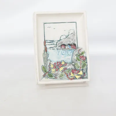 Wall relief (White, Multicolored) from JIE Keramik