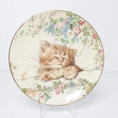 Muurplaat (Geel) van Royal Worcester