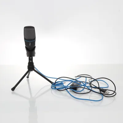 Microfoon (Zwart, Blauw) van Trust