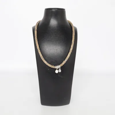 Halsband (Beige) från Pearls for Girls Okänd metall