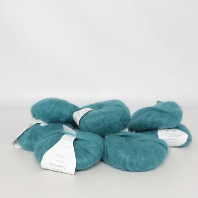 Garen (Kid Mohair) van Granngården Mohair, Polyamide, Wol