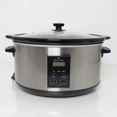 Slow cooker (Silverfärgad) från Elvita