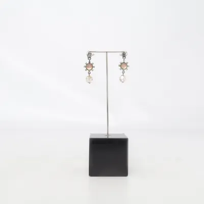 Earrings (Silver, Brown, Green) from Konplott Unknown metal