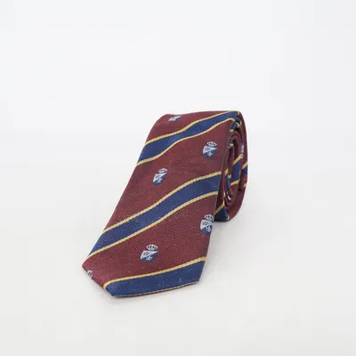 Tie (Red, Blue, Yellow) from Atlas Design Silk