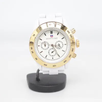 Montre (Blanc, Or) de Neptune