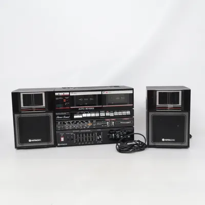 Tape recorder (Trk-W550e) from Hitachi