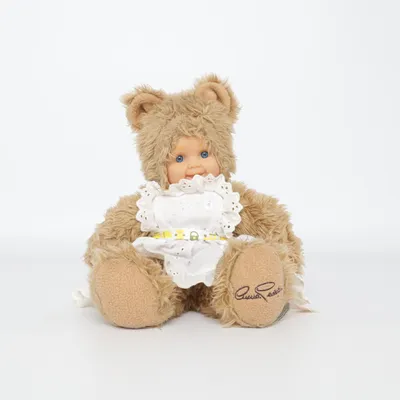 Doll (Brown, White) from Anne Geddes Polyester