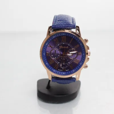 Armbandsur (Blå, Lila, Guldfärgad) från Geneva