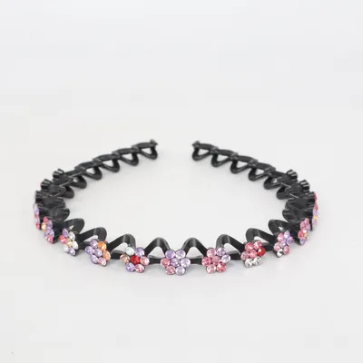 Diadem (Svart, Rosa, Flerfärgad)