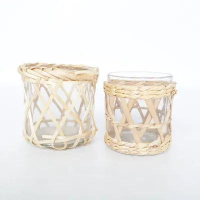 Ljuslykta (Beige, Transparent)