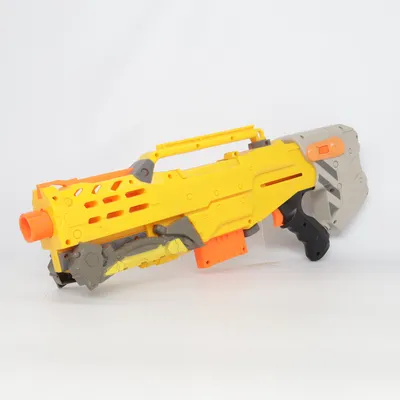 Toy gun (Yellow, Orange, Gray) from Nerf
