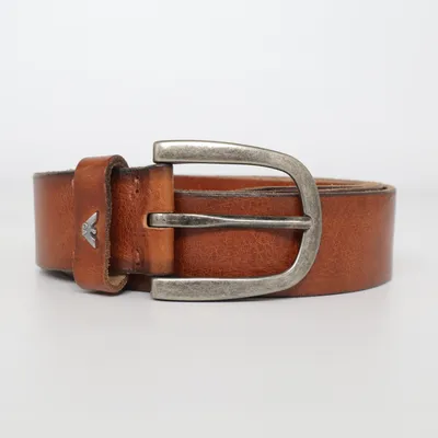 Belt (Brown) from Armani Jeans Leather