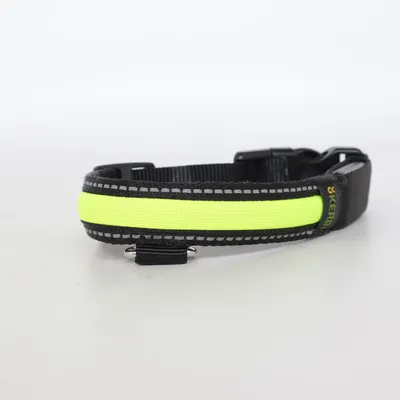 Honden halsband (Zwart, Groen) van Kerbl