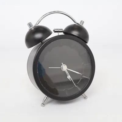 Table clock (Black, Silver)