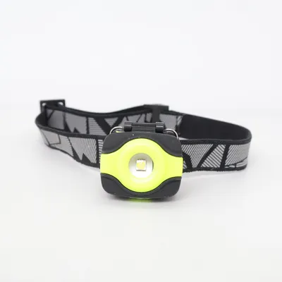 Lampe frontale (Noir, Jaune)